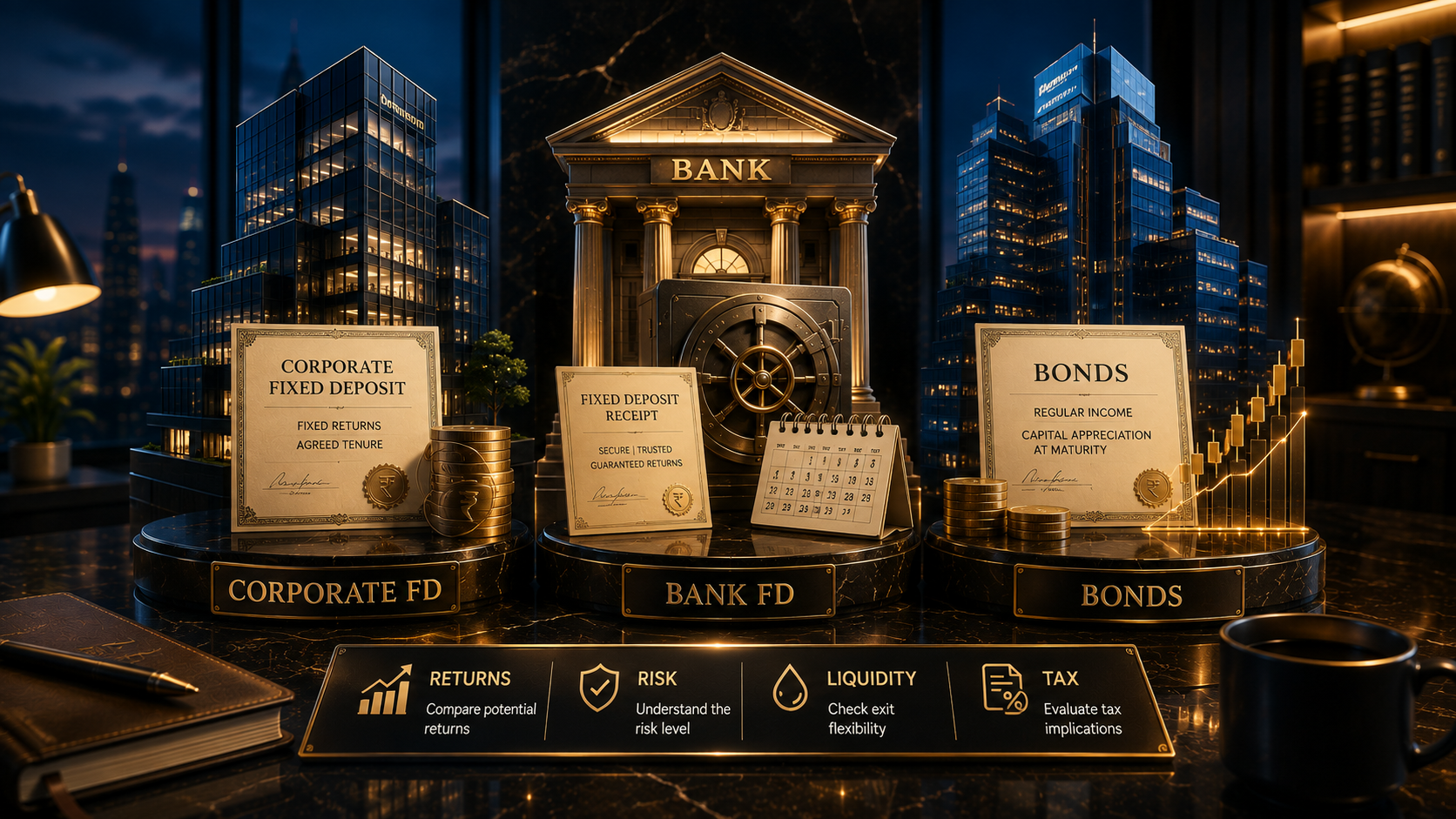 Corporate FD vs Bank FD vs Bonds: Which Is Better in 2026?