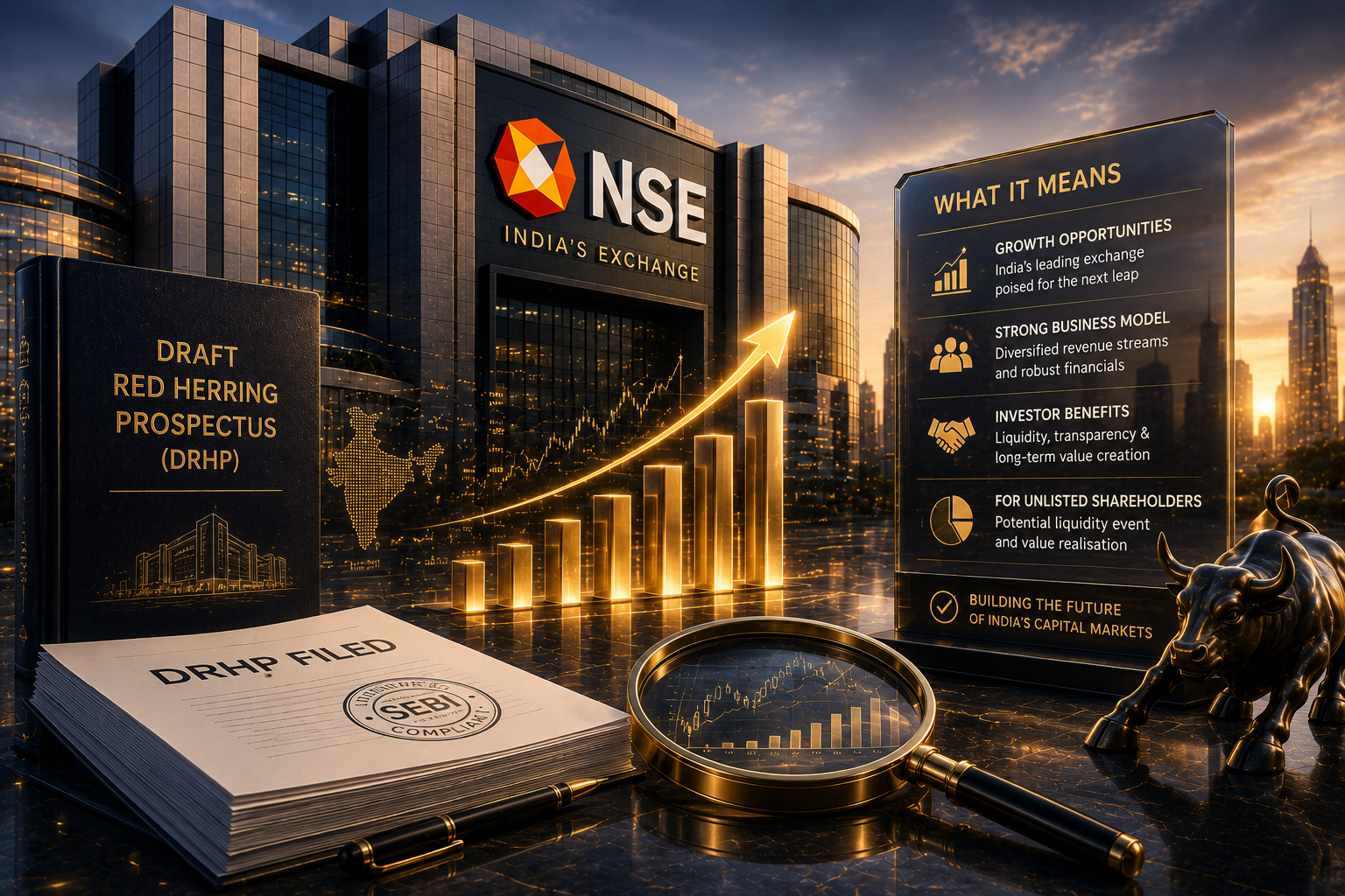 NSE IPO 2026: DRHP Filed - What It Means for Investors and Unlisted Shareholders
