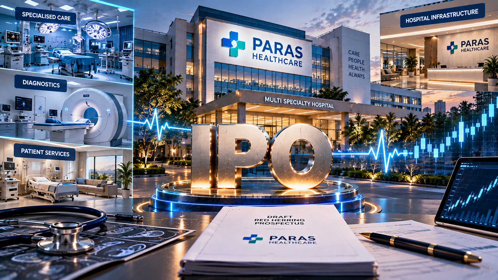 Paras Healthcare IPO Details: Date, Price, GMP, Review & How to Apply