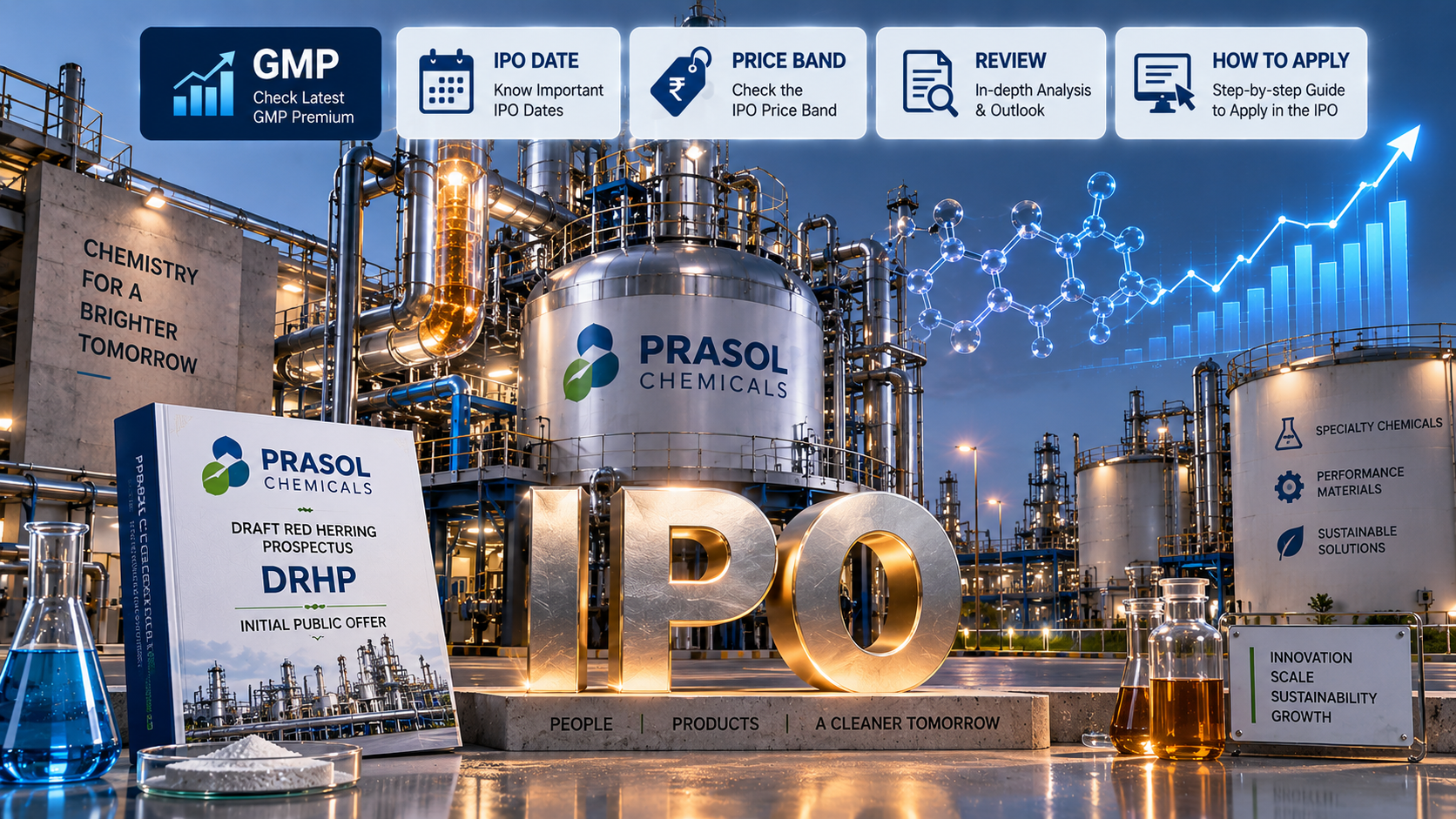 Prasol Chemicals IPO GMP: Date, Price Band, Review & How to Apply