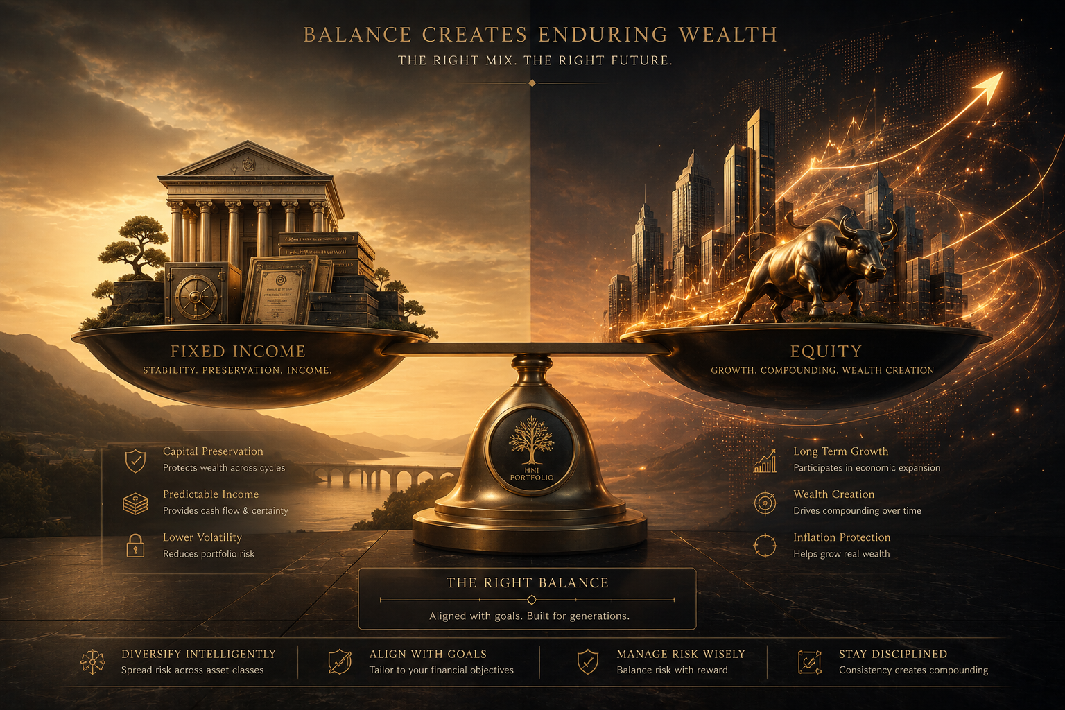 Fixed Income vs Equity: The Right Balance for HNI Portfolios in India (2026)