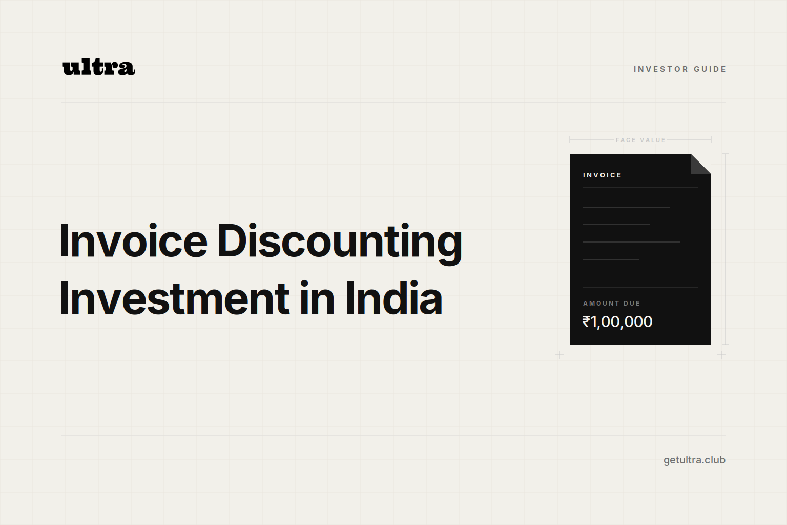 Invoice Discounting Investment in India: How It Works