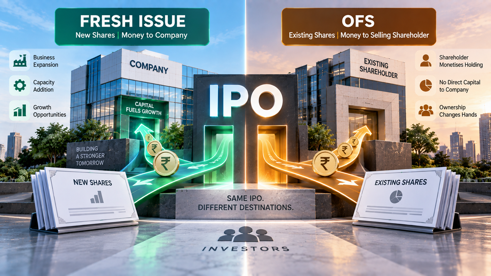 Fresh Issue vs OFS in IPO: What Investors Should Know