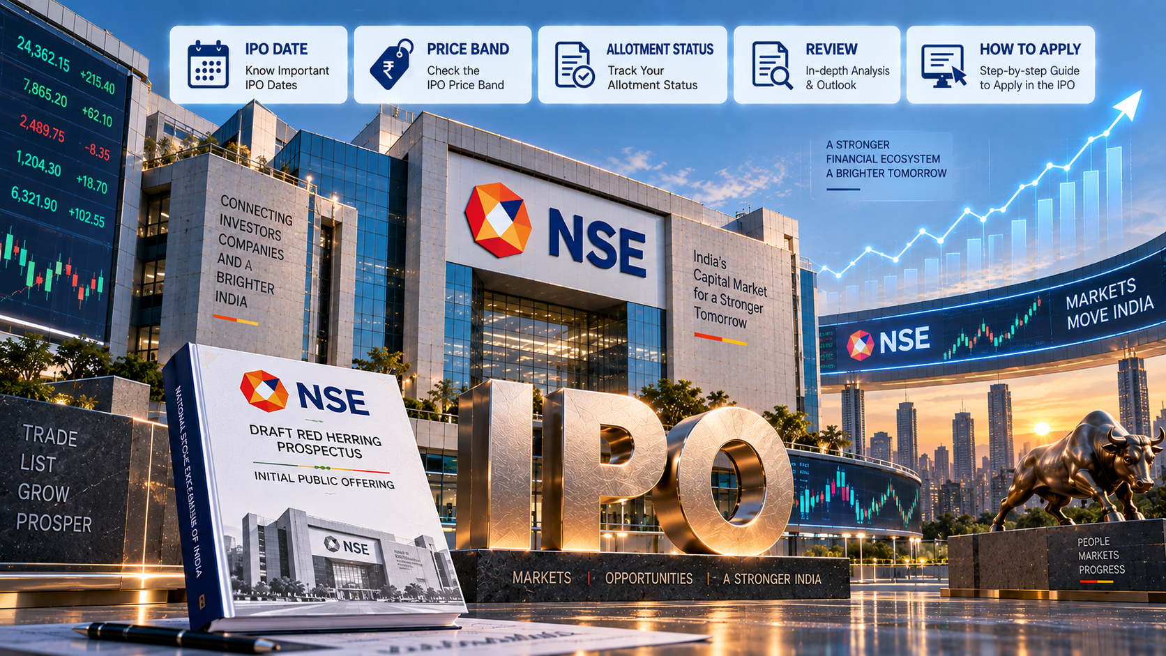 NSE IPO Details: Date, Price Band, Allotment Status, Review & How to Apply
