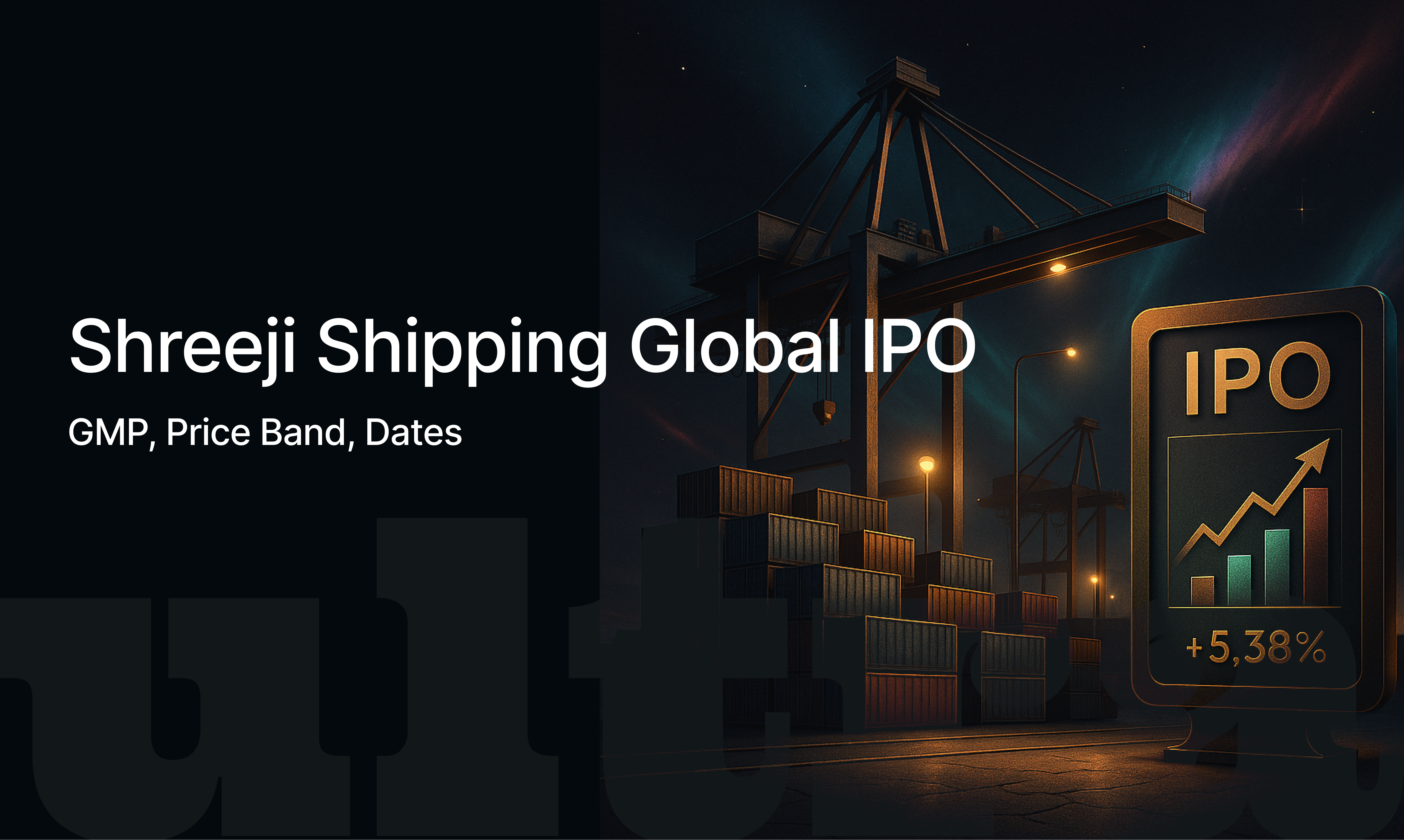 Shreeji Shipping Global IPO: Date, Price, GMP, Review & Financials