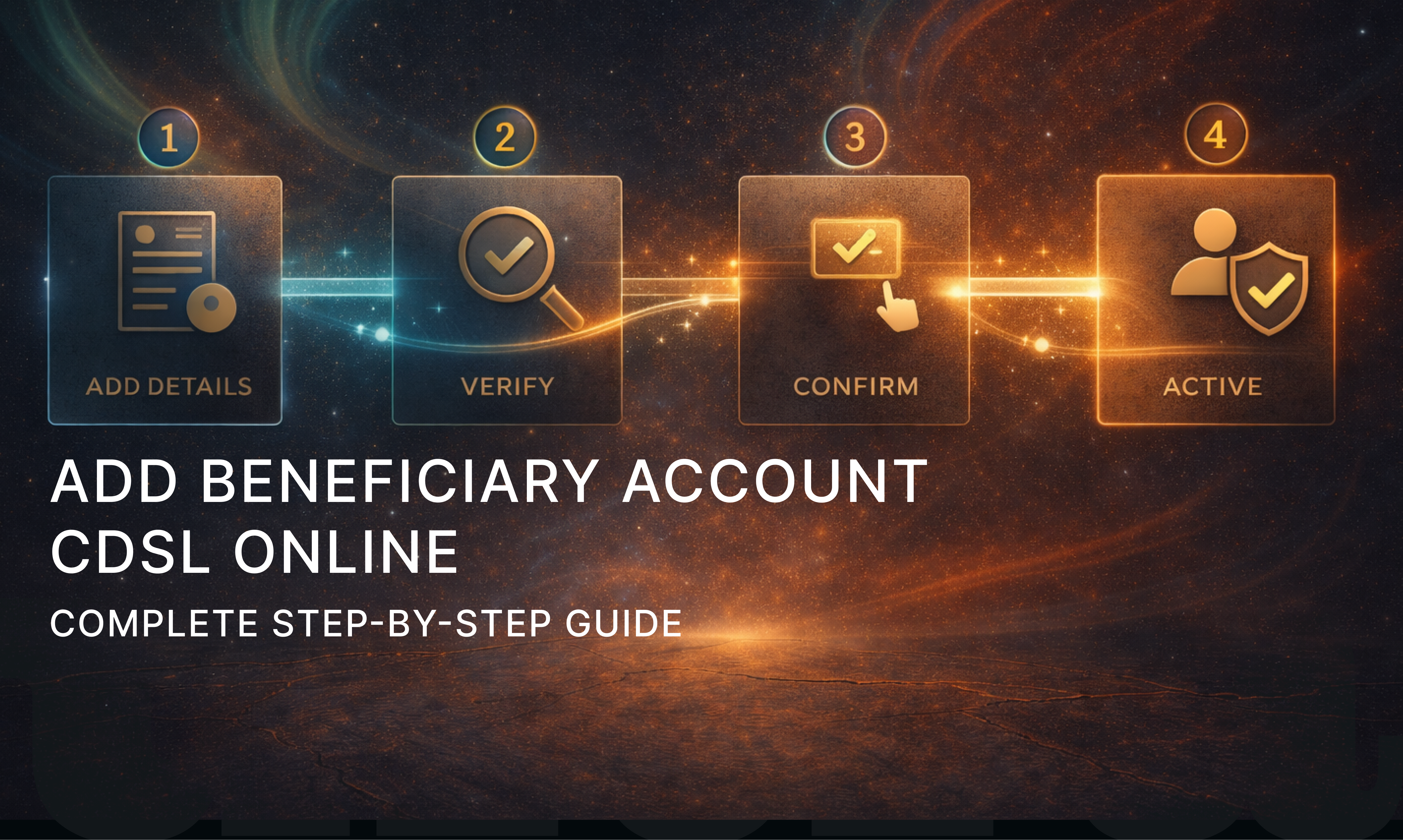 Add Beneficiary Account CDSL Online: Complete Step-by-Step Guide